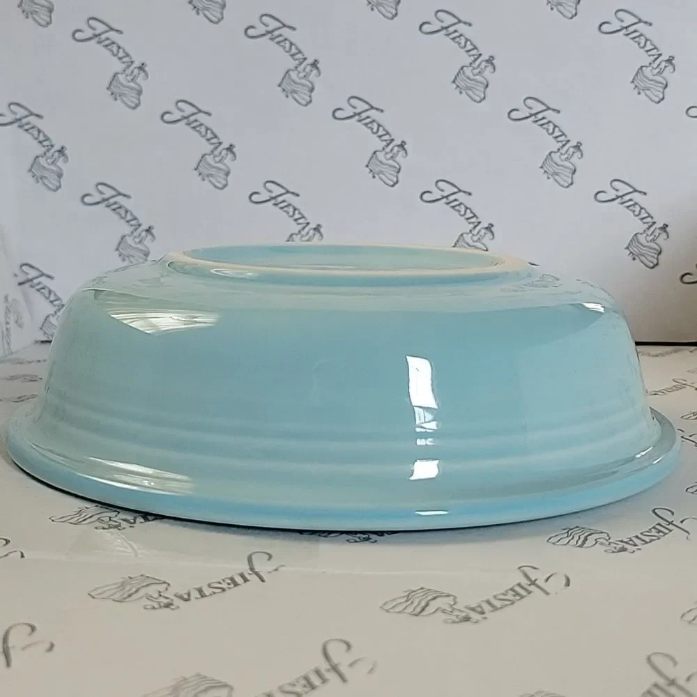 Fiestaware FIESTA CLASSIC RIM CEREAL Bowl CERAMIC DISH 19 OZ Sky Blue